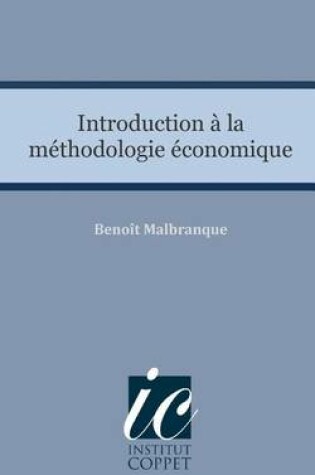 Cover of Introduction a la methodologie economique
