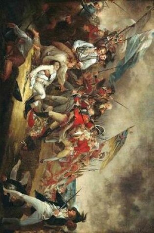 Cover of American Revolution Death of General Warren at the Battle of Bunker's Hill, John Trumbull Painting Journal