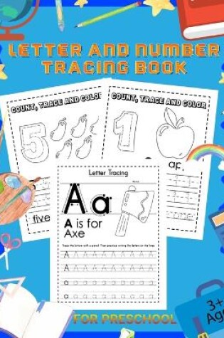 Cover of Letter and Number Tracing Book