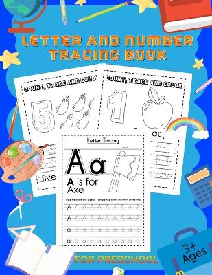 Book cover for Letter and Number Tracing Book