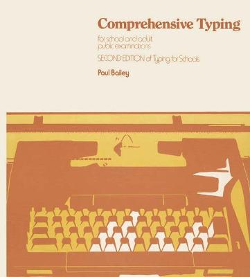 Book cover for Comprehensive Typing for School and Adult Public Examinations