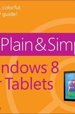Cover of Windows 8 for Tablets Plain & Simple