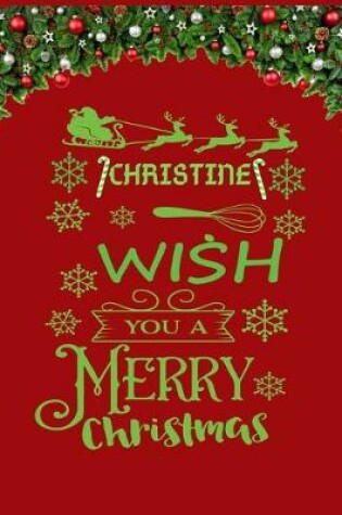 Cover of CHRISTINE wish you a merry christmas