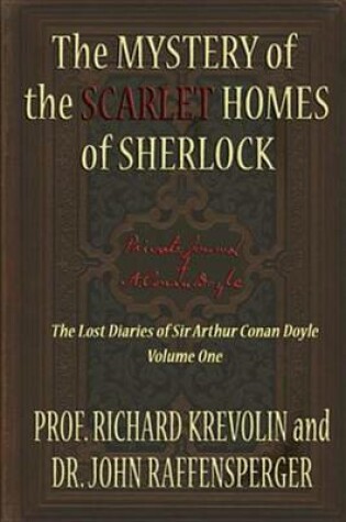 Cover of The Mystery of the Scarlet Homes of Sherlock