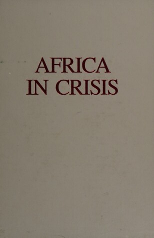 Book cover for Africa in Crisis