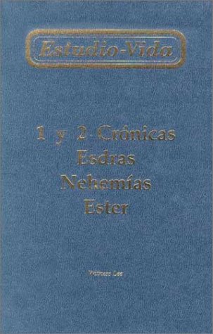 Book cover for Estudio-Vida de 1 y 2 Cronicas, Esdras, Nehemias, Ester
