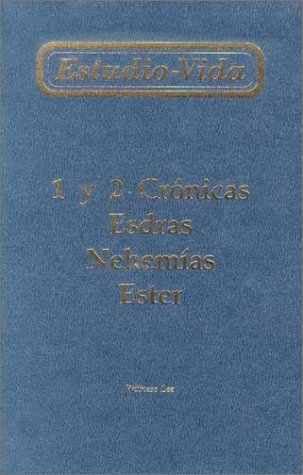 Cover of Estudio-Vida de 1 y 2 Cronicas, Esdras, Nehemias, Ester