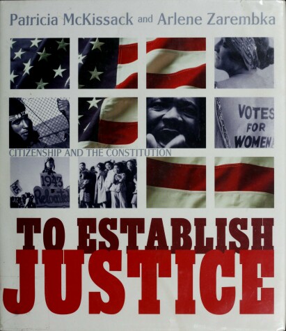 Book cover for To Establish Justice