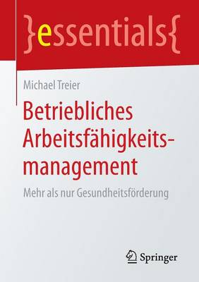 Book cover for Betriebliches Arbeitsfahigkeitsmanagement