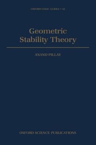 Cover of Geometric Stability Theory