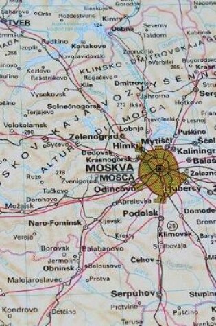 Cover of Moscow, Russia on the Map Journal