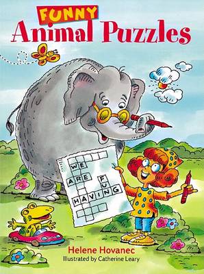 Book cover for Funny Animal Puzzles