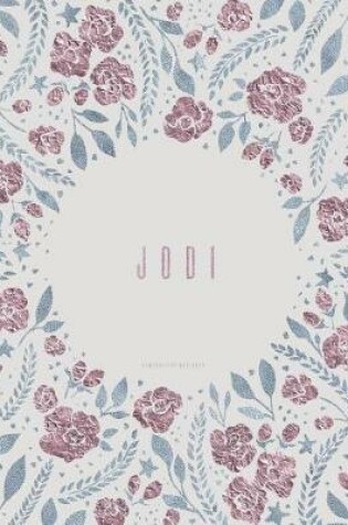 Cover of Composition Notebook. Jodi