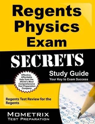 Cover of Regents Physics Exam Secrets Study Guide