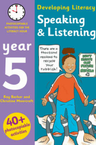 Cover of Speaking and Listening: Year 5