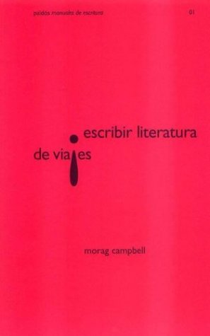 Book cover for Escribir Literatura de Viajes