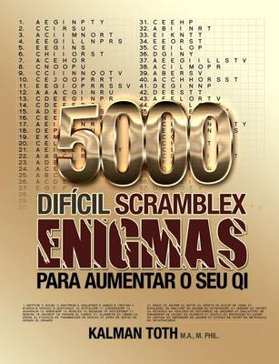 Book cover for 5000 Dificil Scramblex Enigmas Para Aumentar O Seu Qi