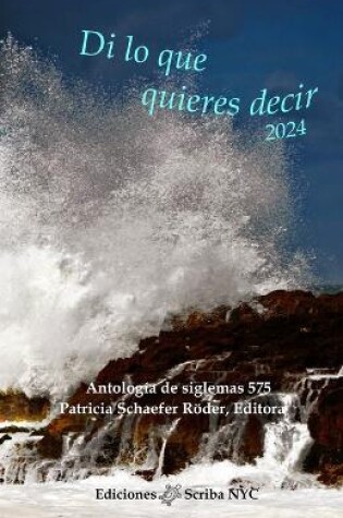 Cover of Di lo que quieres decir 2024