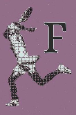 Cover of F Monogram Initial Tennis Journal