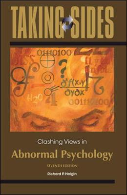 Book cover for Taking Sides: Clashing Views in Abnormal Psychology