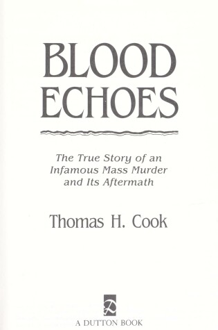 Cover of Cook : Blood Echoes
