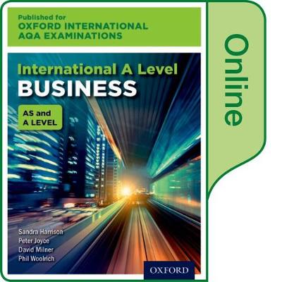 Book cover for Oxford International AQA Examination: International AS & A Level Business: Online Textbook