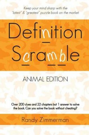 Cover of Definition Scramble