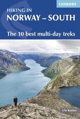 Book cover for Hiking in Norway - South