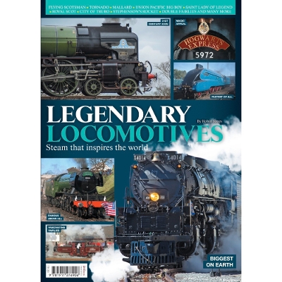 Book cover for Legendary Locomotives