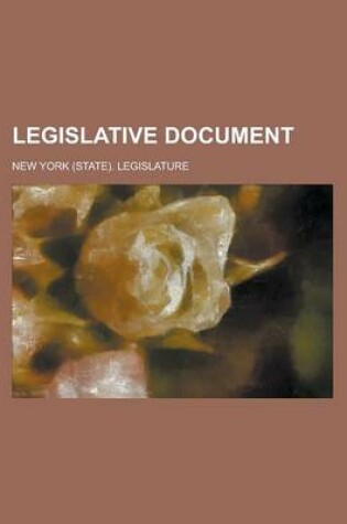 Cover of Legislative Document