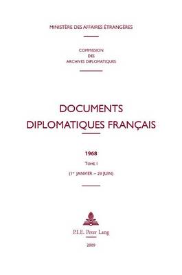 Cover of Documents Diplomatiques Francais