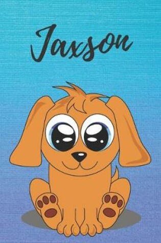 Cover of Jaxson dog coloring book / notebook / journal / diary