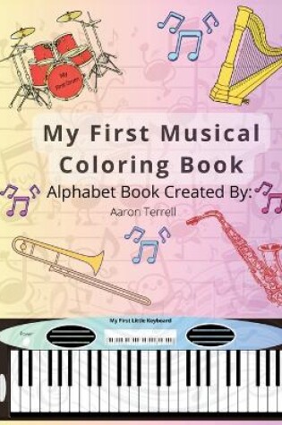 Cover of My First Musical Coloring Book