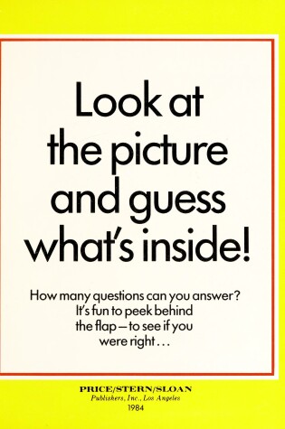 Cover of Peek-A-Book What's in