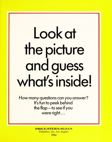 Book cover for Peek-A-Book What's in