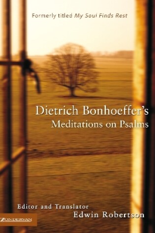 Cover of Dietrich Bonhoeffer's Meditations on Psalms