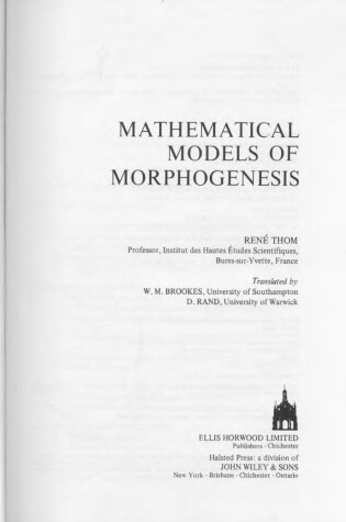 Cover of Thom Mathematical