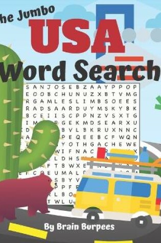 Cover of The Jumbo USA Word Search