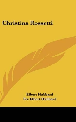 Book cover for Christina Rossetti