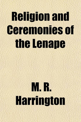 Book cover for Religion and Ceremonies of the Lenape