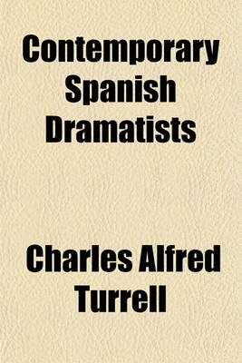 Book cover for Contemporary Spanish Dramatists