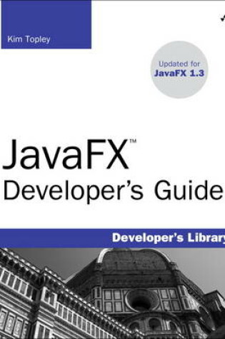 Cover of JavaFX Developer's Guide