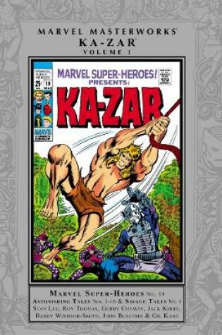 Cover of Marvel Masterworks: Ka-zar - Volume 1