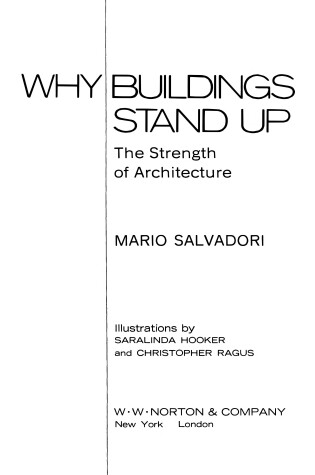 Cover of Why Buildings Stand Up