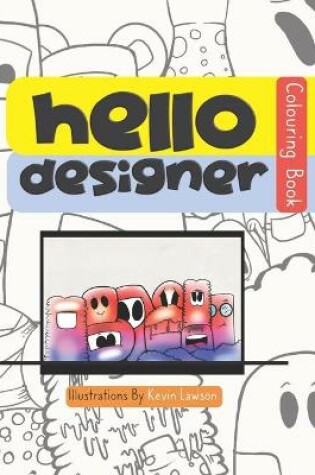 Cover of Hello Designer Colouring Book