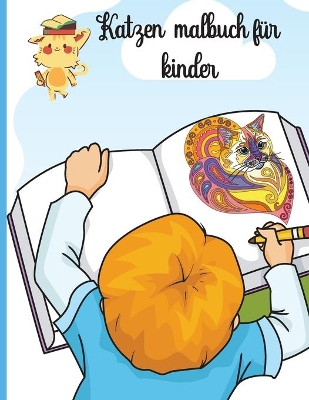 Book cover for Katzen Malbuch für kinder