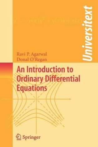 Cover of An Introduction to Ordinary Differential Equations