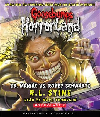Book cover for Dr. Maniac vs. Robby Schwartz
