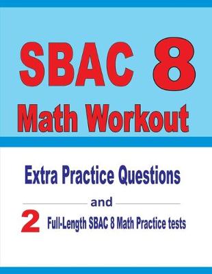 Book cover for SBAC 8 Math Workout