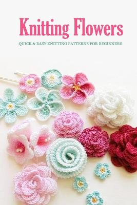 Book cover for Knitting Flowers